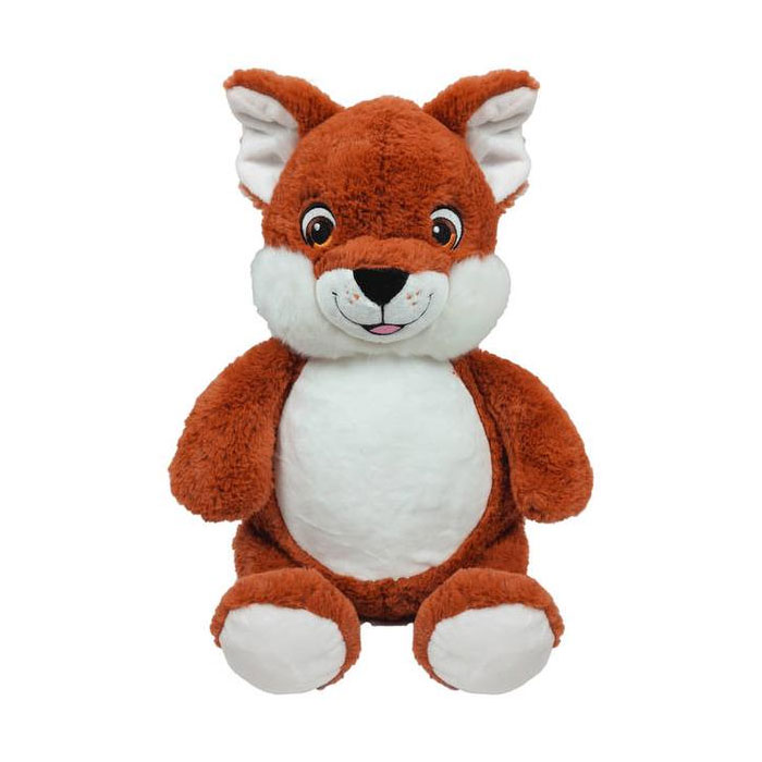 Personalised Cubbies Embroidered Fox Teddy