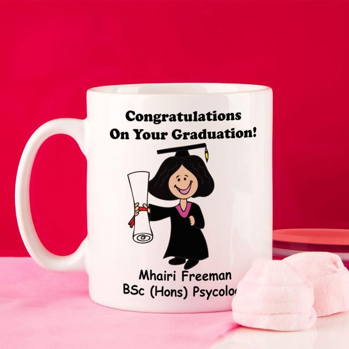 Personalised Female Graduation Mug For Her
