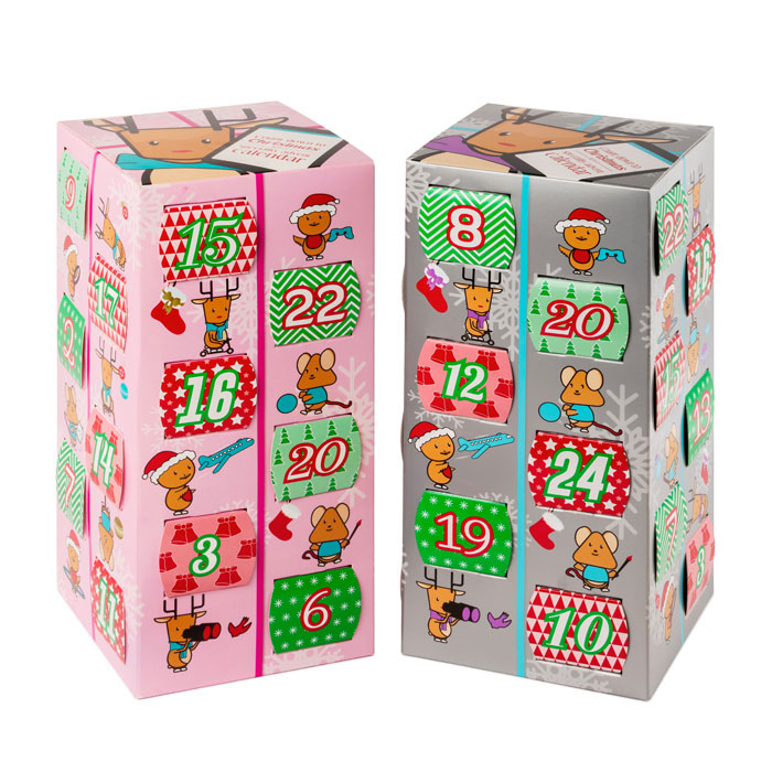 Kids Prefilled Toys & Sweets Advent Calendar Box