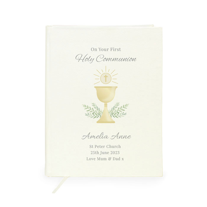 Personalised First Holy Communion Holy Bible Eco friendly