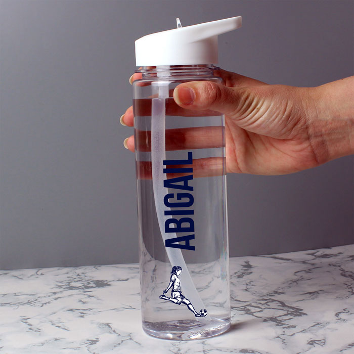 Personalised Various Sports Name Only Water Bottle