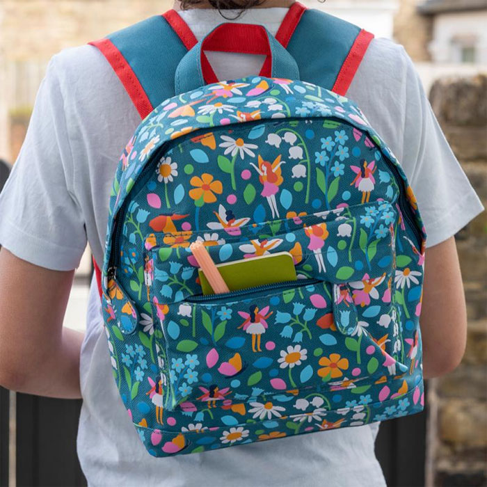 Personalised Fairies In The Garden Backpack