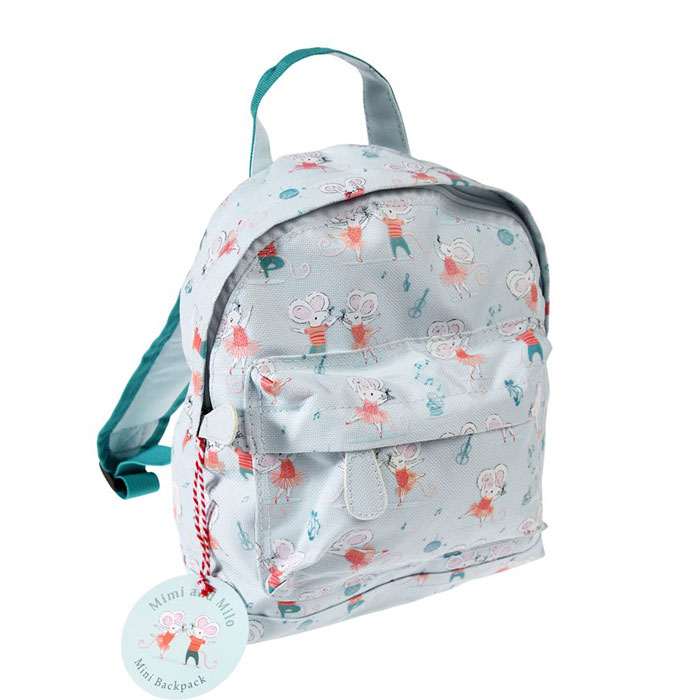 Personalised Embroidered Mouse Backpack