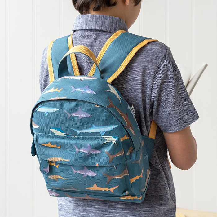 Personalised Shark Backpack