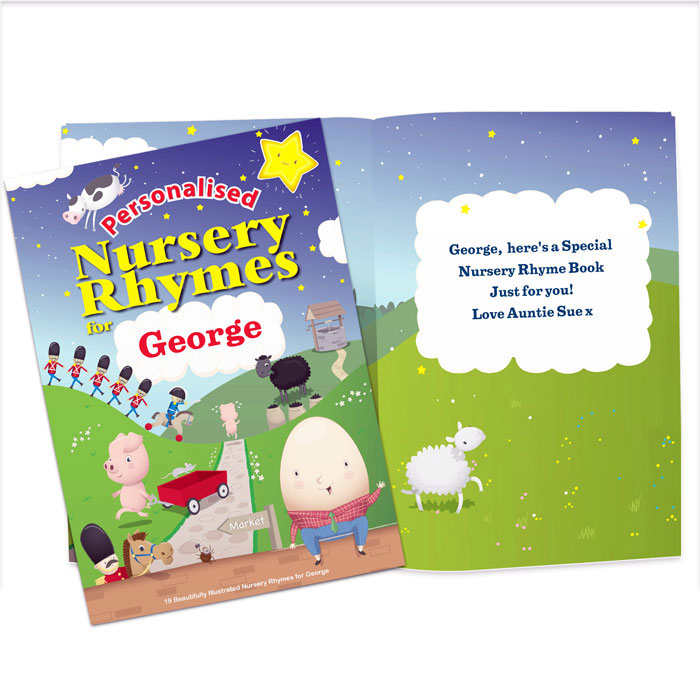 Personalised Nursery Rhyme Book