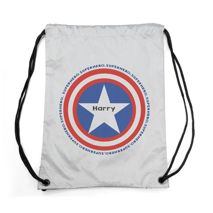 Personalised Superhero Waterproof Swim Bag
