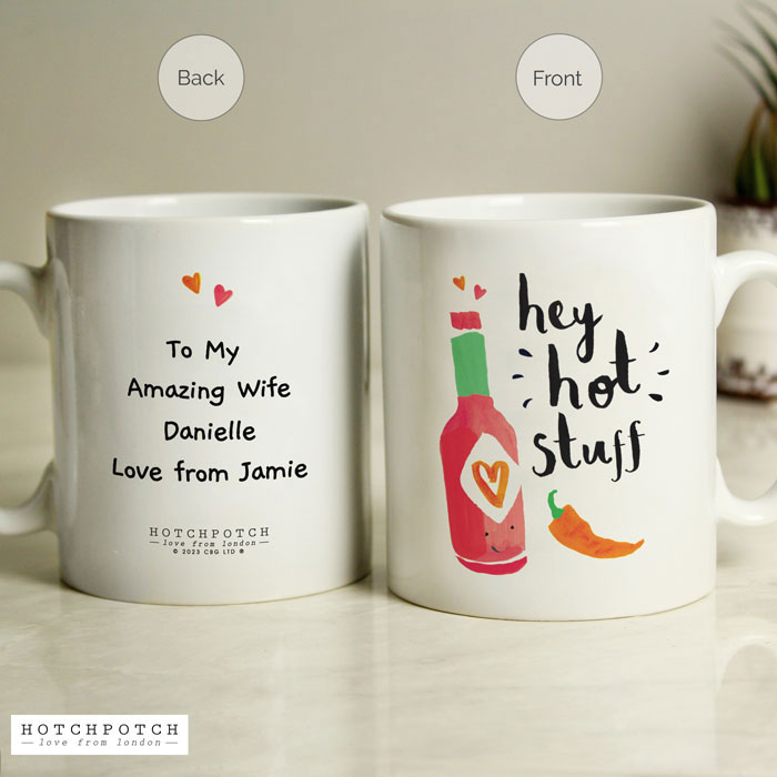 Personalised Hot Stuff Ceramic Mug