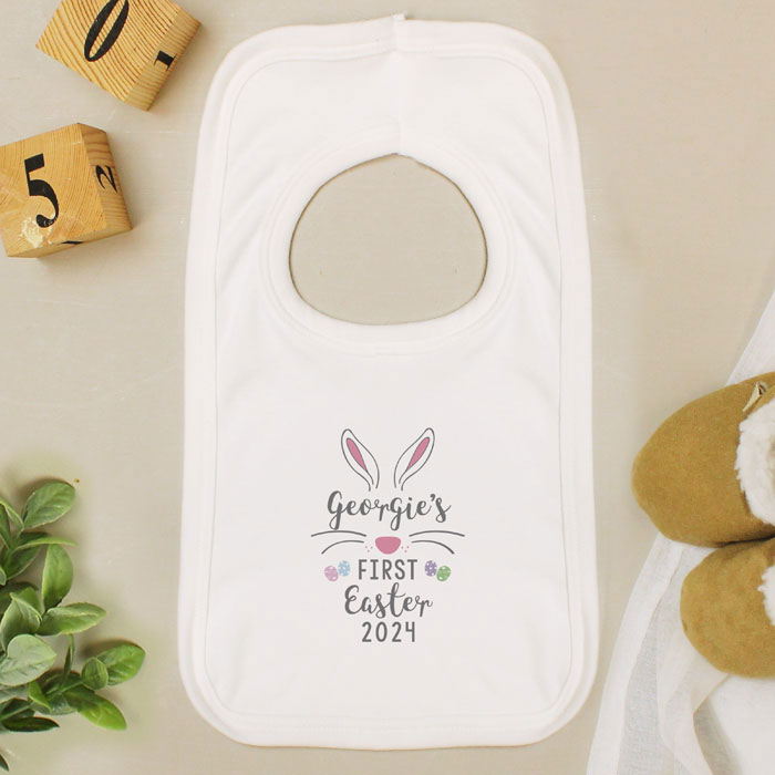 Personalised First Easter Baby Bib