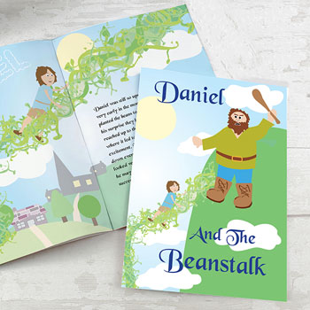 Children's Jack and the Beanstalk Personalised A4 Story Book