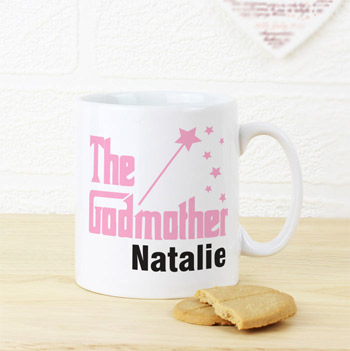 Personalised The Godmother China Mug Thank You Gift