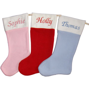 Personalised Traditional Children's Christmas Stocking