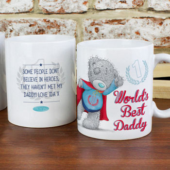 Personalised Tatty Teddy Worlds Best Mug Dad Grandad Gift