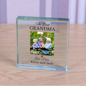 Personalised Glass Photo Token The Best...