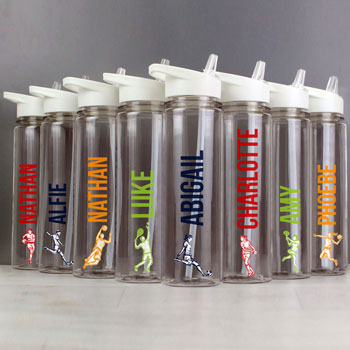 Personalised Various Sports BPA-Free Water Bottle 800ml