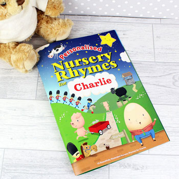 Kid's A4 Personalised Nursery Rhyme Book