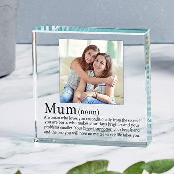 Definition of a Mum Glass Photo Upload Token